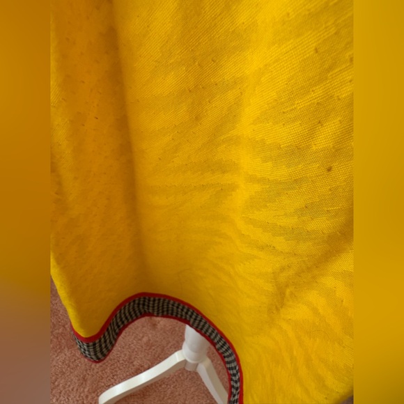 Vibrant Yellow Kurti with Hand Embroidered Floral Design - Picture 9 of 9